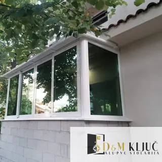 ALU klizni sistem i zastakljena terasa, Podgorica i Crna Gora