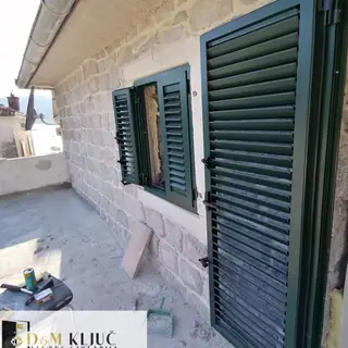 Aluminijumske grilje na fasadi, Podgorica i Crna Gora